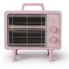 遠赤外線電気ストーブ 小型 ブラックコートヒーター アイリスオーヤマ