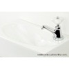 GA-MA001 ガオナ 壁掛手洗器 水栓セット (陶器製 ホワイト 洗面・手洗い用) GAONA(ガオナ) 49708664