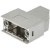 Harting D-subコネクタ用バックシェル D-sub シリーズ ライトアングル ポリマー グレー ハーティング
