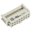 9185166803 Harting IDC�R�l�N�^ SEK-18�V���[�Y  2�� ���X 2.54mm�s�b�` �n�[�e�B���O 49770298