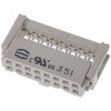 9185167803 Harting IDC�R�l�N�^ SEK-18�V���[�Y  2�� ���X 2.54mm�s�b�` �n�[�e�B���O 49770307