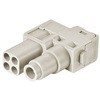 9140052742 Harting �w�r�[�f���[�e�B�R�l�N�^ Han-Modular �V���[�Y ���X 5�� 70A 1 kV �n�[�e�B���O 49779495