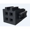 71600-104LF Amphenol FCI IDCコネクタ 4極, 2列 メス 2.54mmピッチ AMPHENOL 49793373