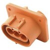 ELR3A4 Amphenol �d�C�����ԗp�R�l�N�^�C 1��C 3�ɁC 7.5 �� 70A�C 800 V ac�C �I�X�C �I�����W C10-737485-3AP4 AMPHENOL 49813768