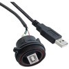 Bulgin USBコネクタ (タイプB) USB2.0 オス ポート数:1 BULGIN