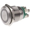 MPI002/TE/GN/12 Bulgin �����{�^���X�C�b�` 50 mA @ 24 V dc ���[�����^�� �p�l���}�E���g BULGIN 49873435