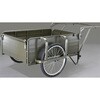 EA520AG-12A 1200x800mm リヤカー・折畳式(側板付/OD色) エスコ 49895055