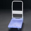 EA520B-22 715x460mm/150kg 運搬車(ブレーキ付/プラスチック) エスコ 49895177
