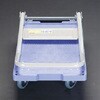 EA520B-22 715x460mm/150kg 運搬車(ブレーキ付/プラスチック) エスコ 49895177