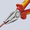 EA534KC-63 200mm 電工ペンチ(絶縁グリップ付/メッキ) エスコ 49913273