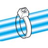 EA475AJ-15 152x3.5mm 結束バンド(耐候性/100本) エスコ 49959236