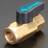 NPT1/8”xNPT1/8” ボールバルブ(青) エスコ