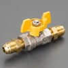 EA496EH-1 F3/8”xF3/8” ボールバルブ(サービス用) エスコ 49961424