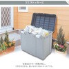 EA505-15B 780x460x610mm 収納ケース(樹脂製/5個) エスコ 49963104
