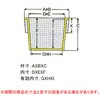 EA506AB-51 406x299x243mm/16.8L バスケット(緑/2個) エスコ 49965502