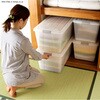 EA506AB-56A 390x720x330mm 収納ケース(バックル付/クリアー) エスコ 49965527