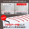 EA506AB-58B 440x740x350mm 収納ケース(バックル付/クリアー/6個) エスコ 49965572