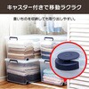 EA506AB-58B 440x740x350mm 収納ケース(バックル付/クリアー/6個) エスコ 49965572