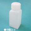 EA508AF-0.5B 32x32x90mm/0.05L 角型広口ポリ容器(10個) エスコ 49968844