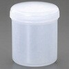 EA508AM-34B Φ77x98mm/310ml 広口ポリ容器(10個) エスコ 49969492