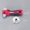 EA576F-511 Φ2-50mm 革ポンチチャック(EA576F-51，-52) エスコ 49986904