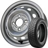 - 軽自動車用スタッドレスタイヤ&ホイール4本セット Goodyear 49990317