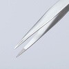 EA595A-10 125mm 精密用ピンセット(特殊鋼 ニッケルメッキ) エスコ 50001035