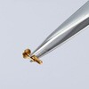 EA595A-10 125mm 精密用ピンセット(特殊鋼 ニッケルメッキ) エスコ 50001035