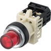 AH25-LG10M3 ��25�R�}���h�X�C�b�` AH25 �ƌ������{�^���X�C�b�`(LED) �x�m�d�@ 50019331