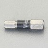 6x25mm [Hex]ドライバービット(ダイヤコート・インパクト) エスコ