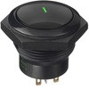FPDR3D1422B1204 Apem �����{�^���X�C�b�` 200 mA @ 12 V dc �p�l���}�E���g 2�ɃI�� / �I�t�X�C�b�` APEM 50022298