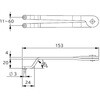 EA613XR-21 11- 50mm/3.0mm ヒンジピンレンチ エスコ 50024792