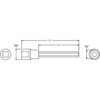 EA618WH-104 3/8"sqx7/32"/155mm [Hex]rbg\Pbg GXR 50070082