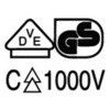 EA560PL-20 6本組 [+-]ドライバー(絶縁) エスコ 50083285