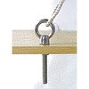 EA638BR-16A M16x150mm ロングアイボルト(ステンレス製) エスコ 50124375
