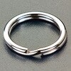 EA638D-5 33.5x2.7mm キーリング(スチール製/10個) エスコ 50125827