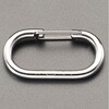 EA638JG-8 30.0x10.0x 4.0mm スプリングフック(ステンレス) エスコ 50131147