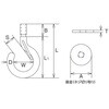 EA638MG-21 M6 フック/アンカー付(ステンレス/スチール製) エスコ 50133484