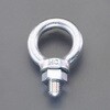 EA638SN-52 M10 x 18mm アイボルト(スチール製三価クロムメッキ) エスコ 50136634