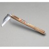 110x340mm 片手鍬・草削り(ねじれ・ステンレス製) エスコ