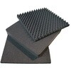 EA657-164 609x609x353mm/内寸 万能防水ケース(黒) エスコ 50145847