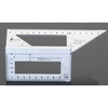 169x63x73mm 角材定規(アルミ製) エスコ