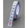13mmx5.0m 粘着付・目盛テープ(振分目盛) エスコ