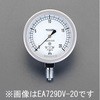 G 1/4"/ 60mm/0- 10KPa 微圧計 エスコ