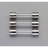 250Vx2.0A/Φ5.2mm 管ヒューズ(速断型/3本) エスコ