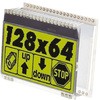 Electronic Assembly 液晶モノクロディスプレイ 透過型 グラフィック 黒 128 x 64pixelsx10 21 char Electronic Assembly