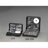 160枚用 CD/DVDケース(ハンドル付) エスコ