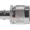 Cinch Connectors 同軸 変換アダプタ ストレート N型 プラグ - BNC ジャック ニッケル Cinch Connectors