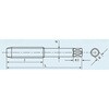 EA829EK-5 5/8"x11 ハンドタップ(UNC/HSS) エスコ 50358866