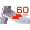 EA903-3A はしご兼用脚立(ワイドステップ/伸縮脚) エスコ 50403998